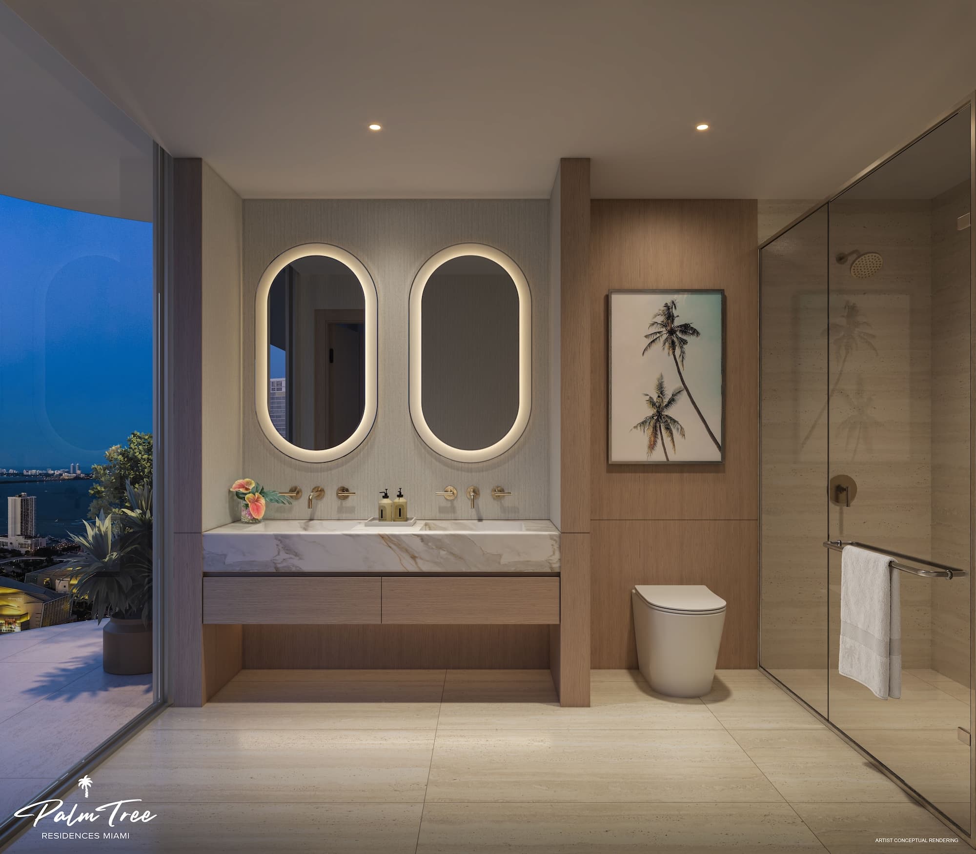 Palm Tree Residences view